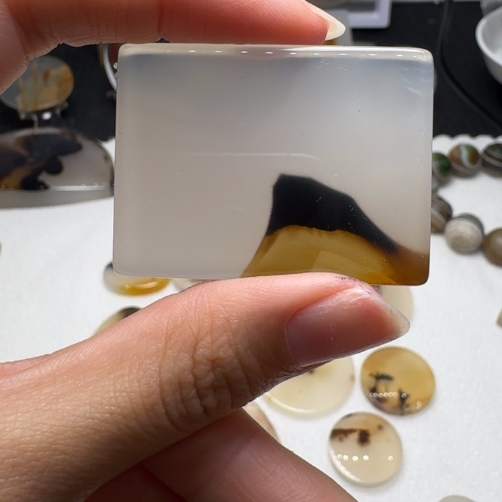 玛瑙/玉髓未镶嵌摆件