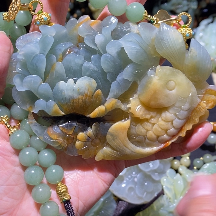 岫玉岫玉吊坠未镶嵌