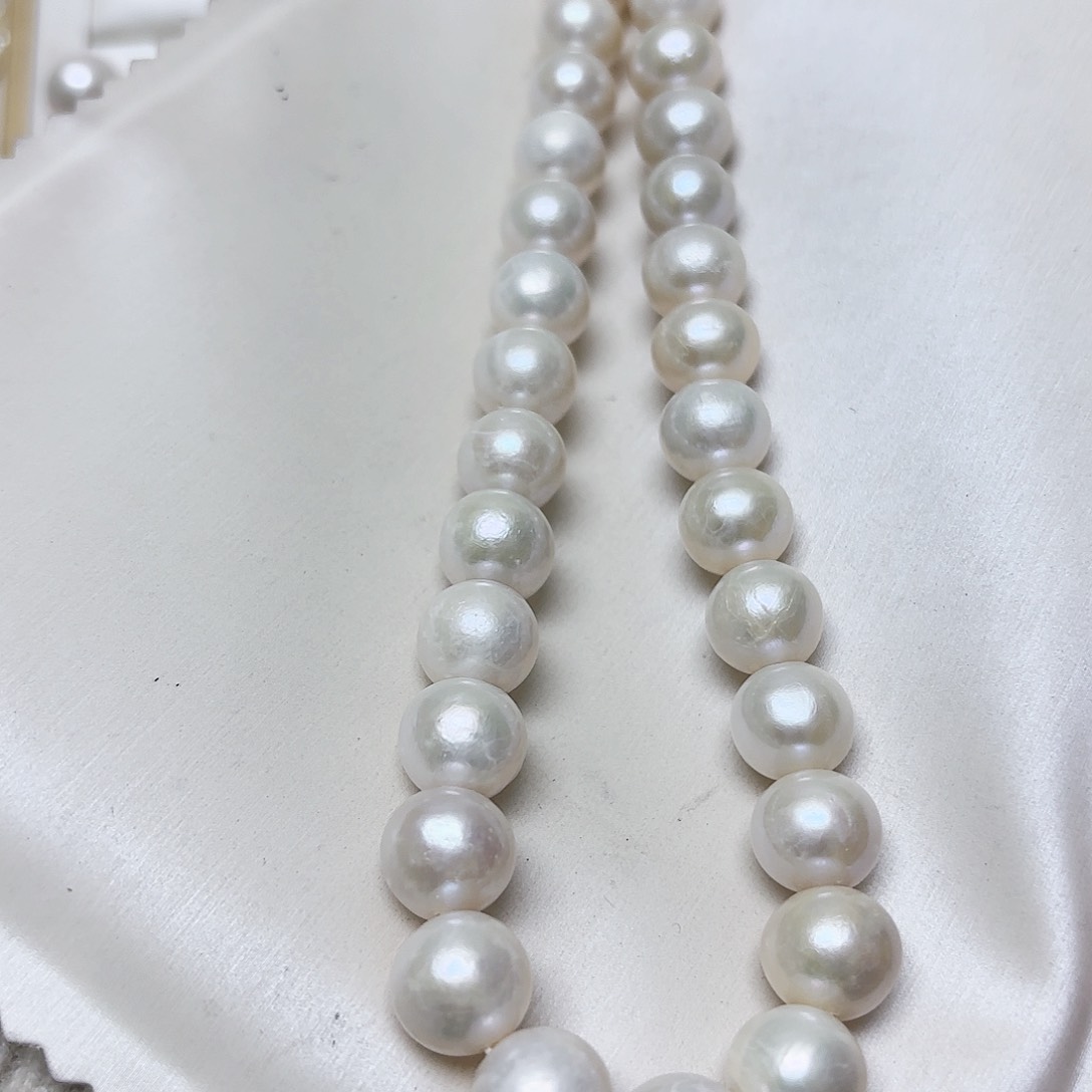 淡水珍珠颈饰未镶嵌10-12有核