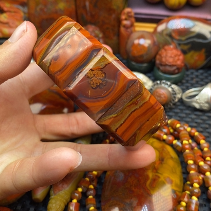 玛瑙/玉髓手链未镶嵌