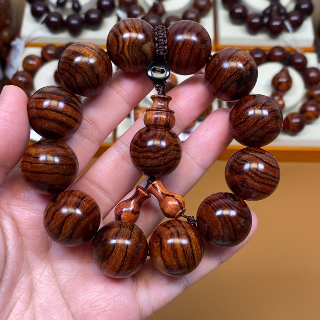 黄花梨/降香黄檀手串/手链海南黄花梨