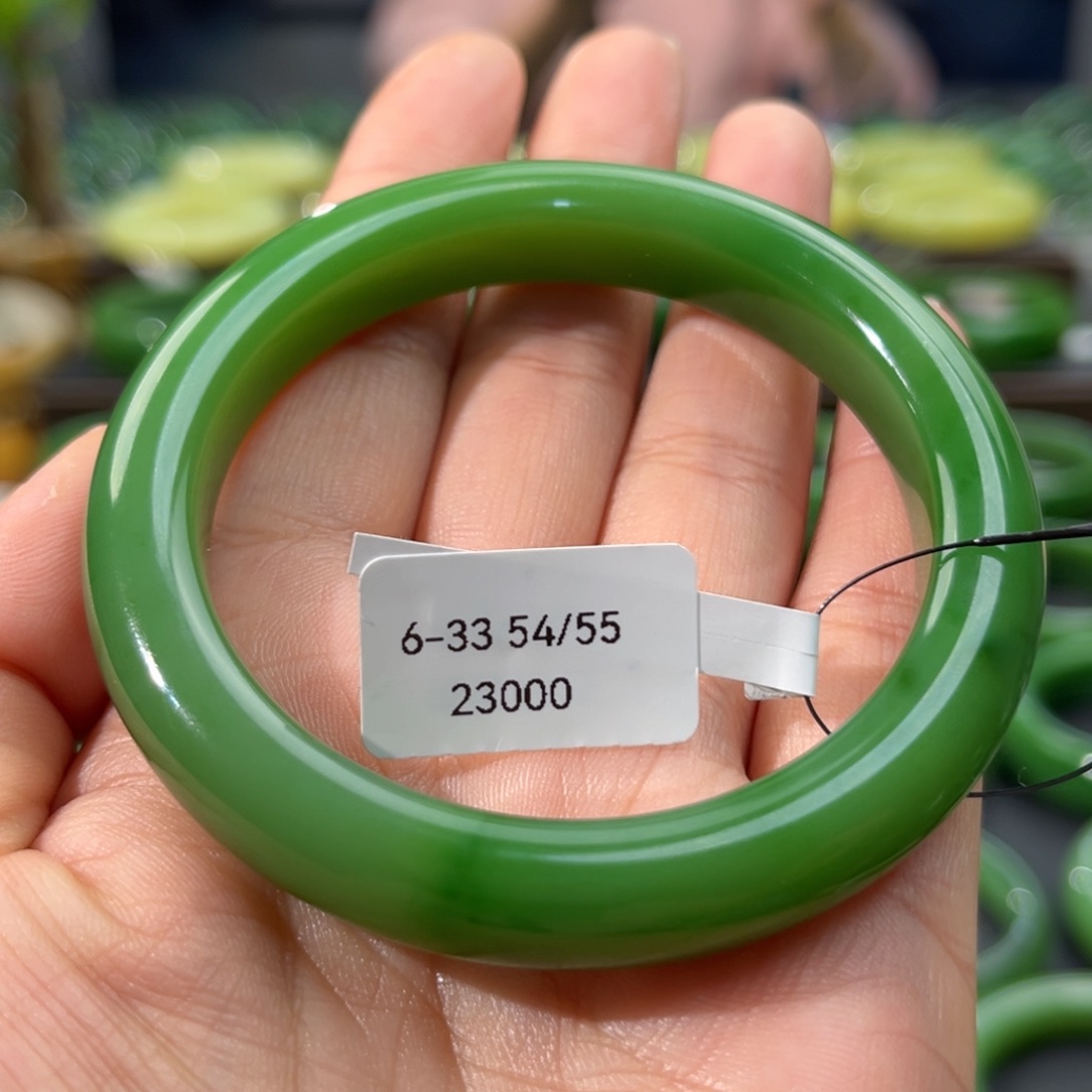 和田玉（碧玉）手镯未镶嵌