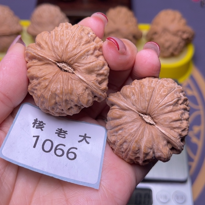 文玩核桃把件南瓜42.1066