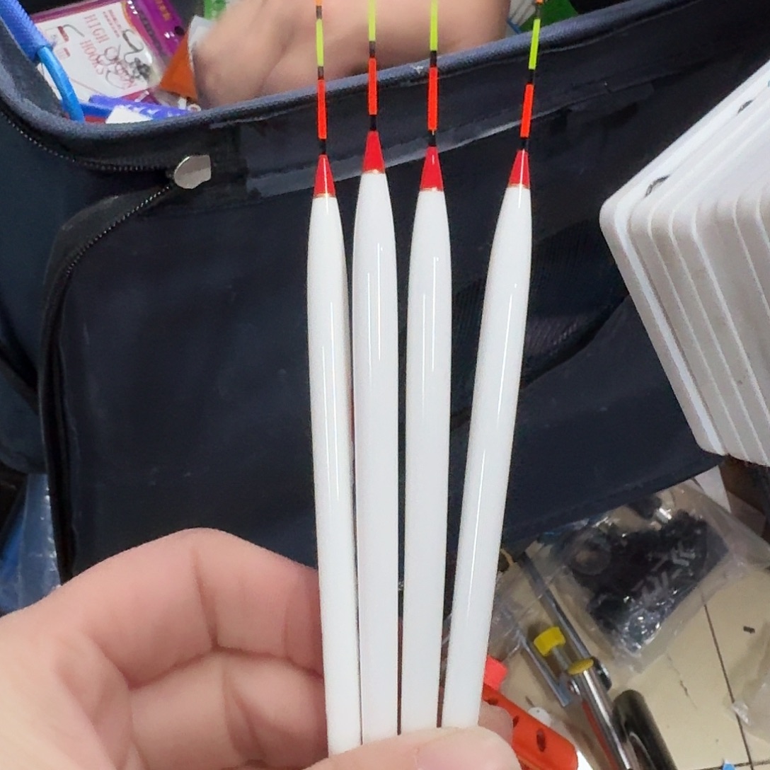 白色小鱼漂12345各1支
