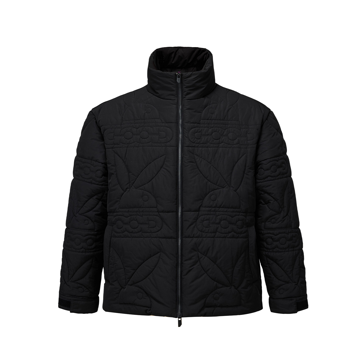 GB-GOODBRAND x PLAYBOY 2025FW 满印logo轻奢时尚棉服男女同款
