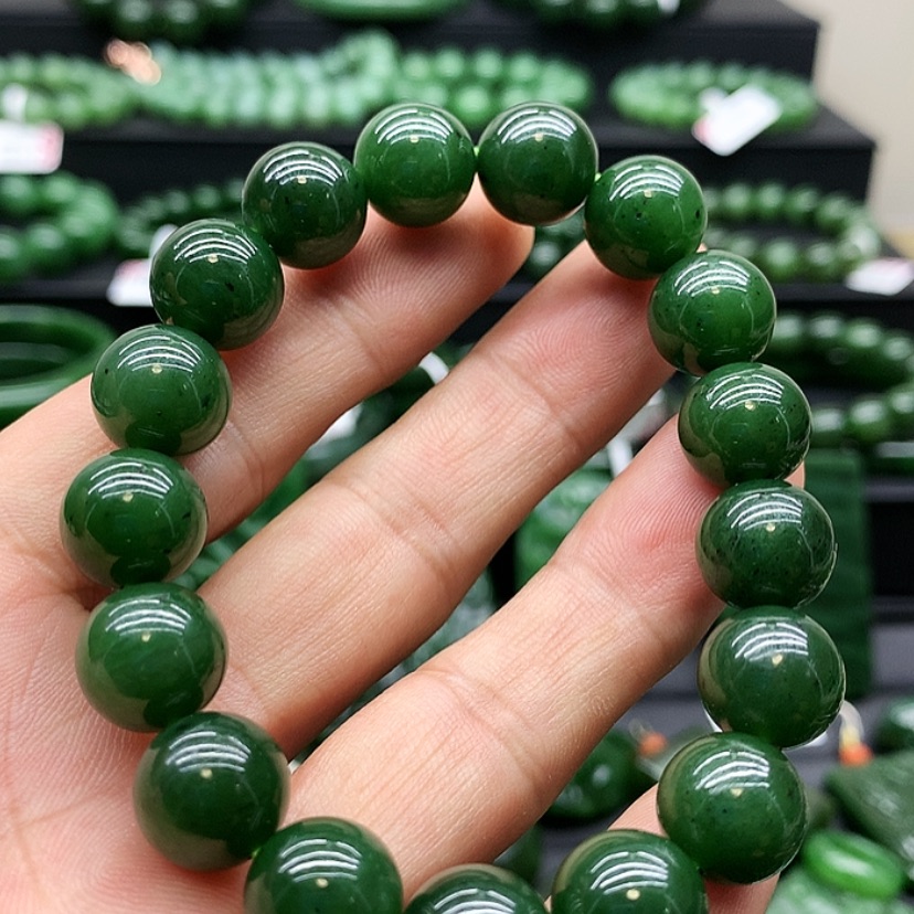 【闪购商品】和田玉（碧玉）手链未镶嵌