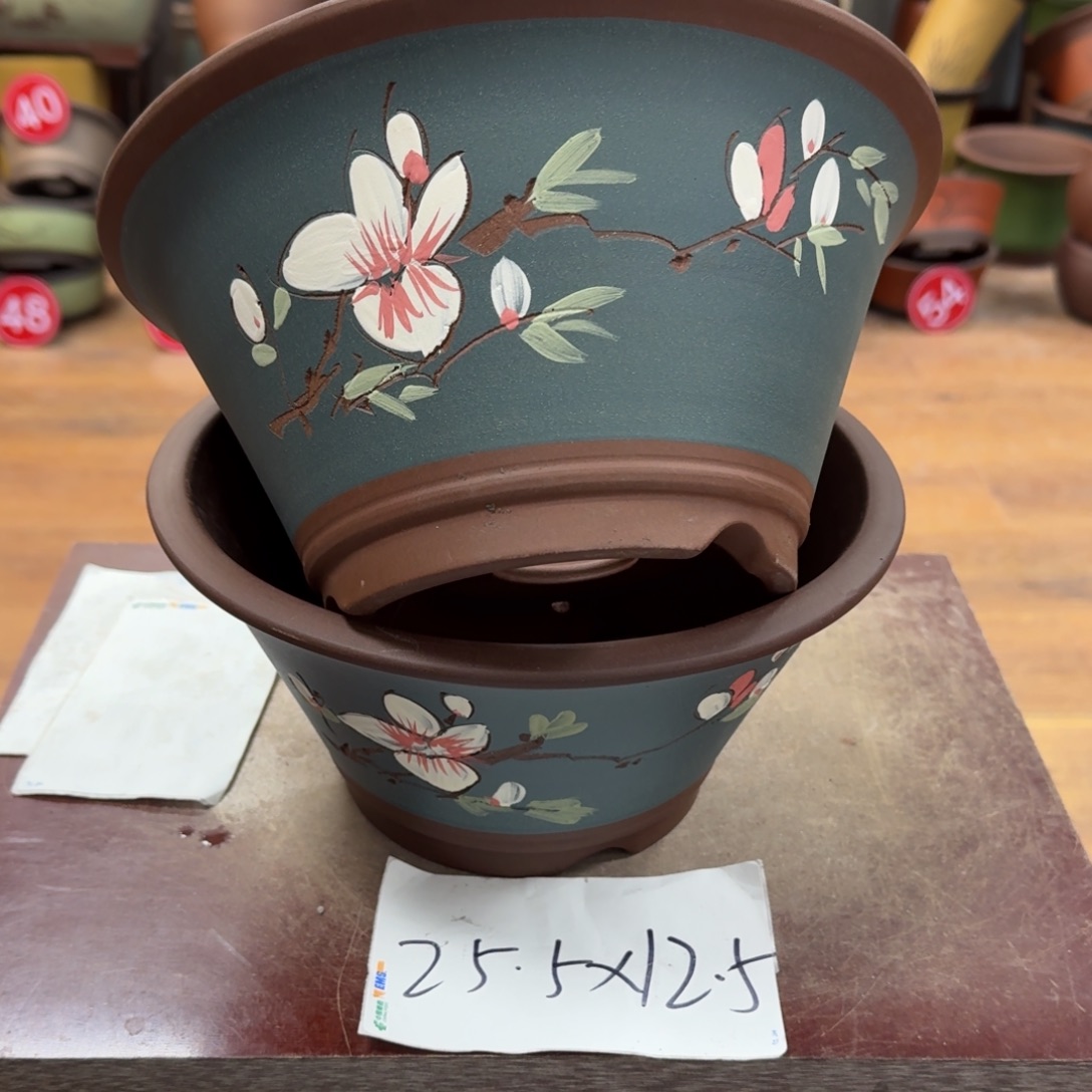 紫砂花盆破损包赔