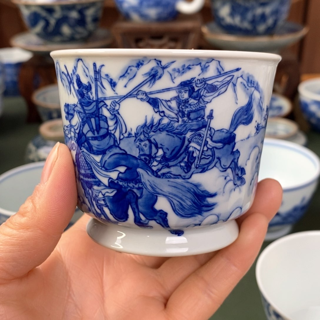 杯景德镇陶瓷手工手绘