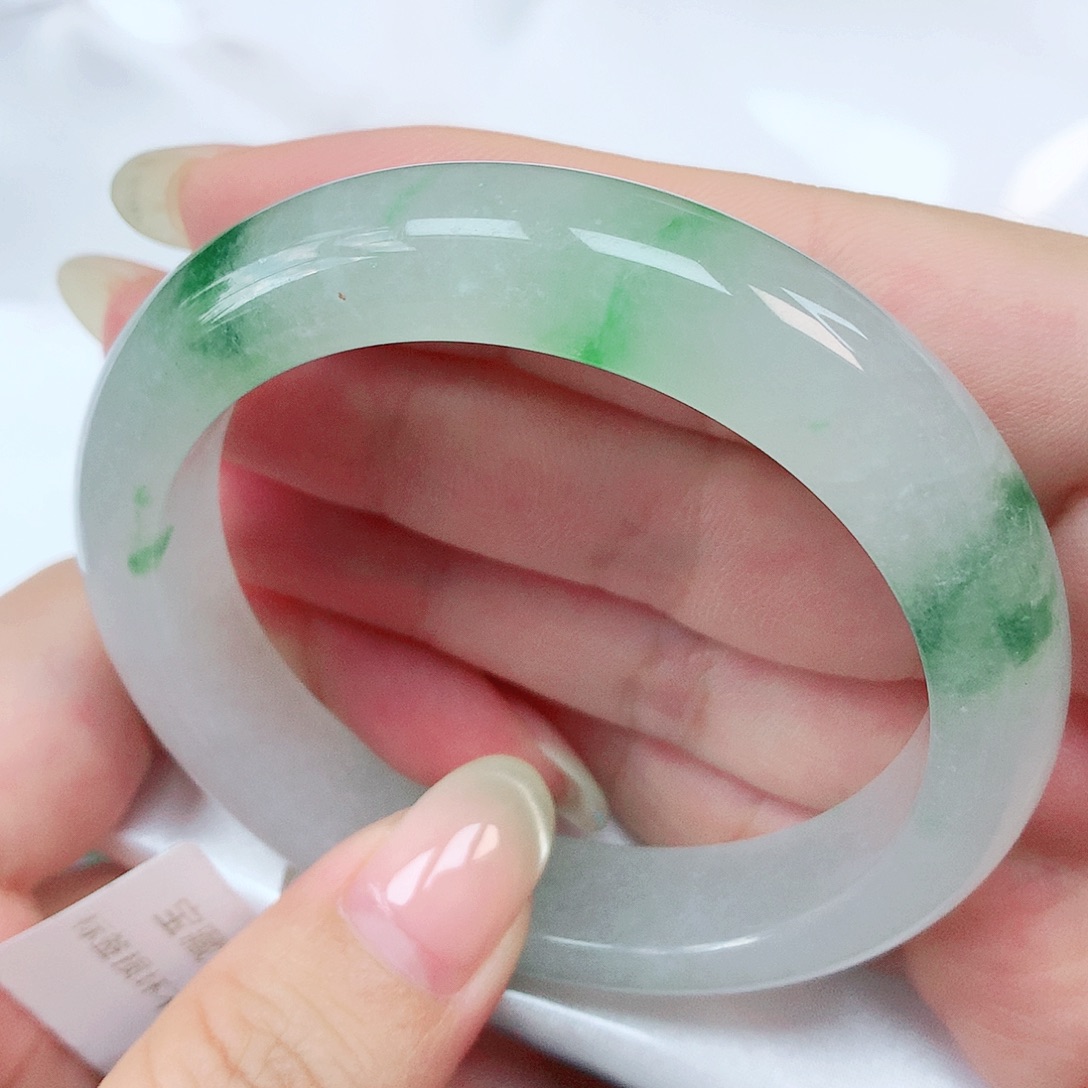 未镶嵌手镯翡翠抖音713