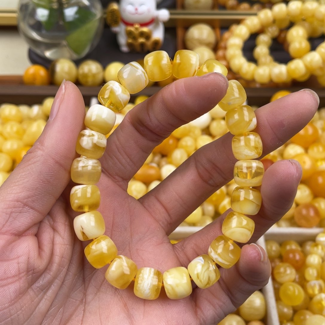 琥珀珠宝奇石未镶嵌10.5