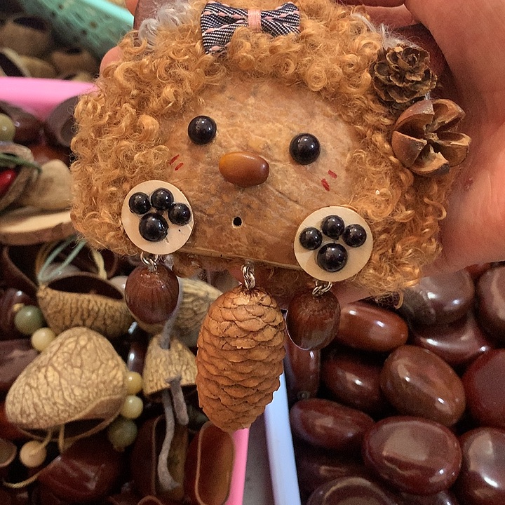 千眼菩提吊坠豆荚宝宝