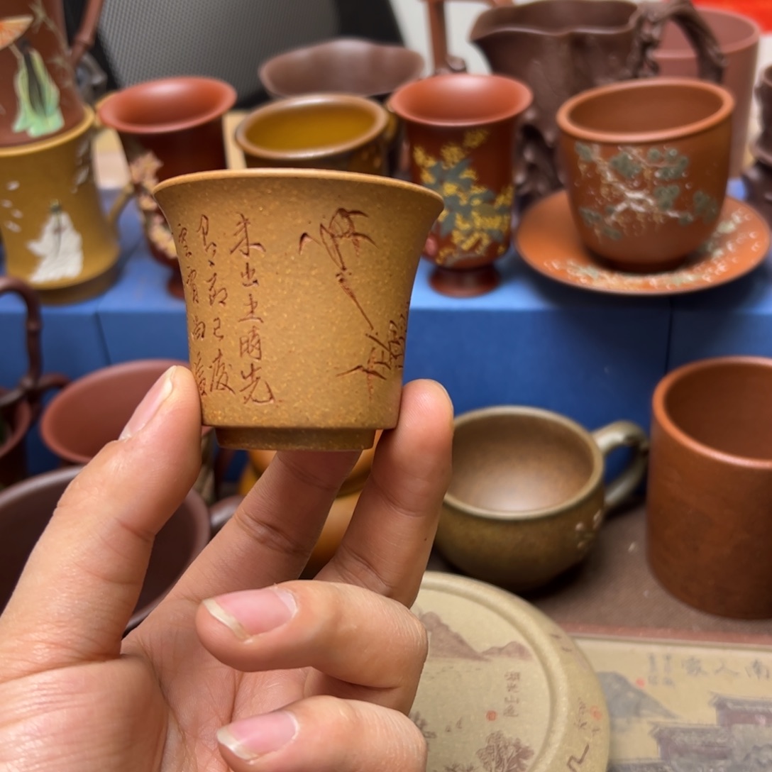 紫砂茶杯紫砂主人杯50cc
