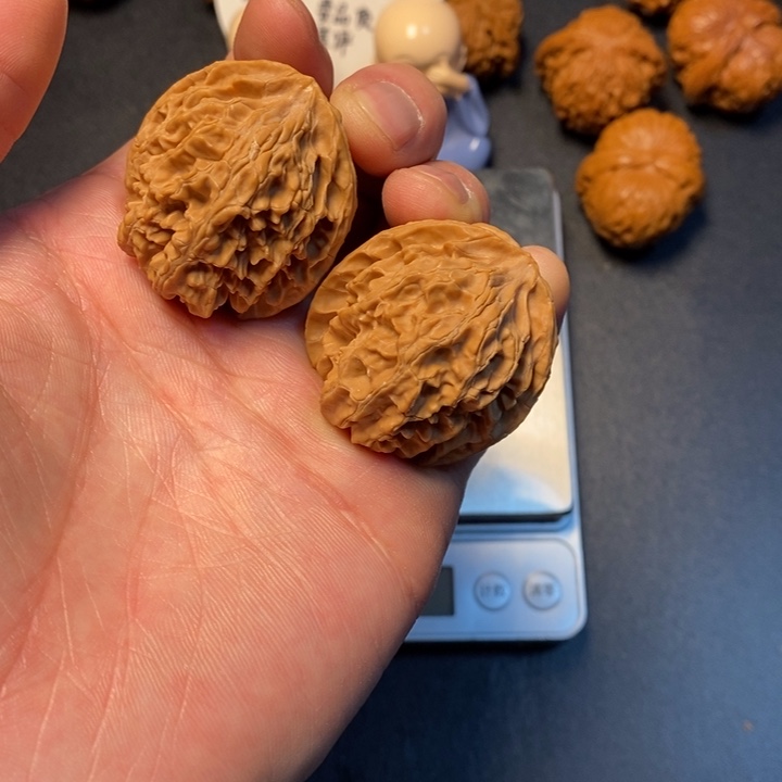 文玩核桃把件7号苹果园36尺