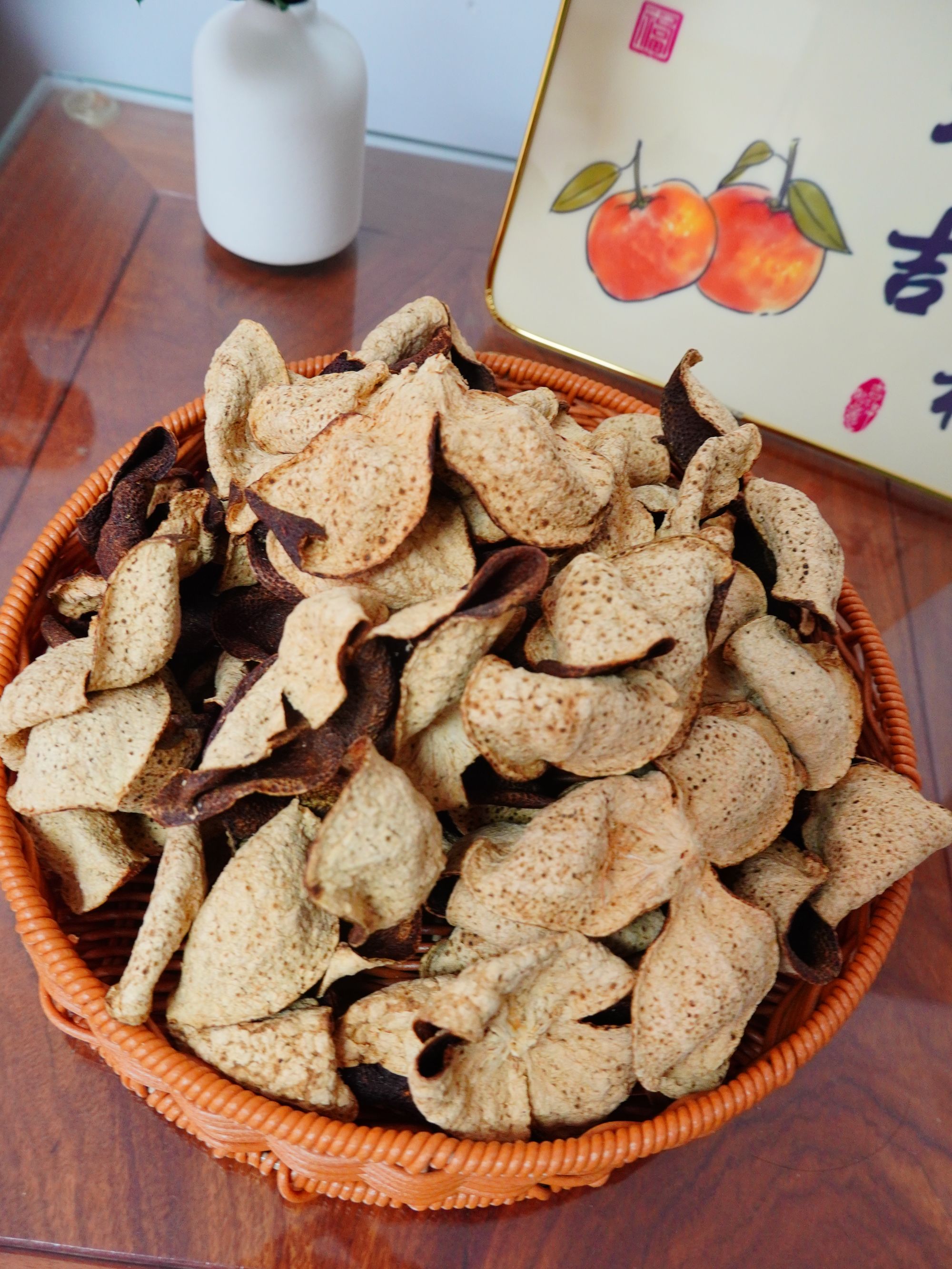 2015年广东新会大红皮陈香药香陈皮香农户陈皮正宗泡茶老陈皮