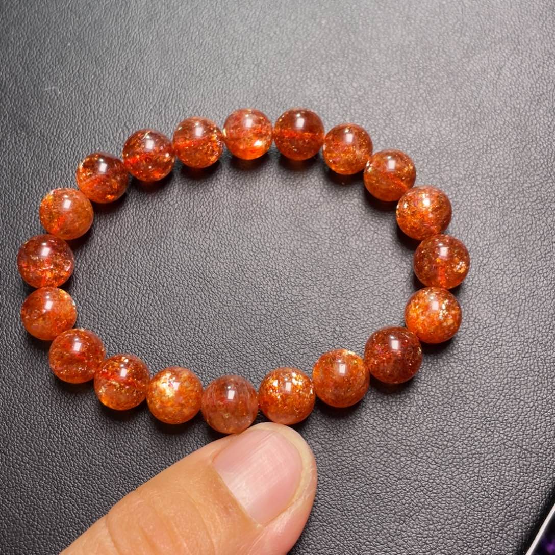 日光石手链未镶嵌金太阳