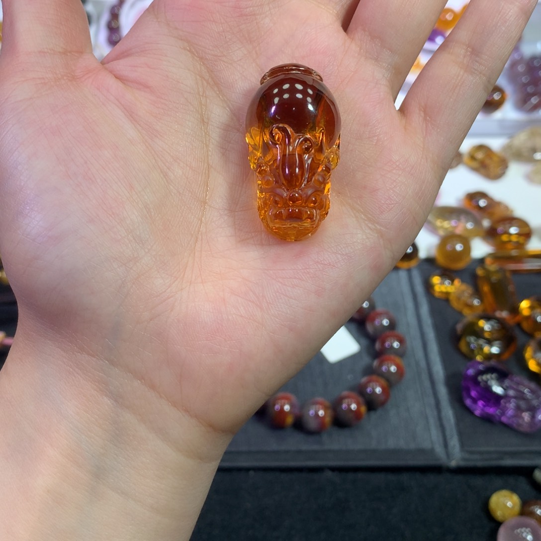 水晶颈饰未镶嵌天然