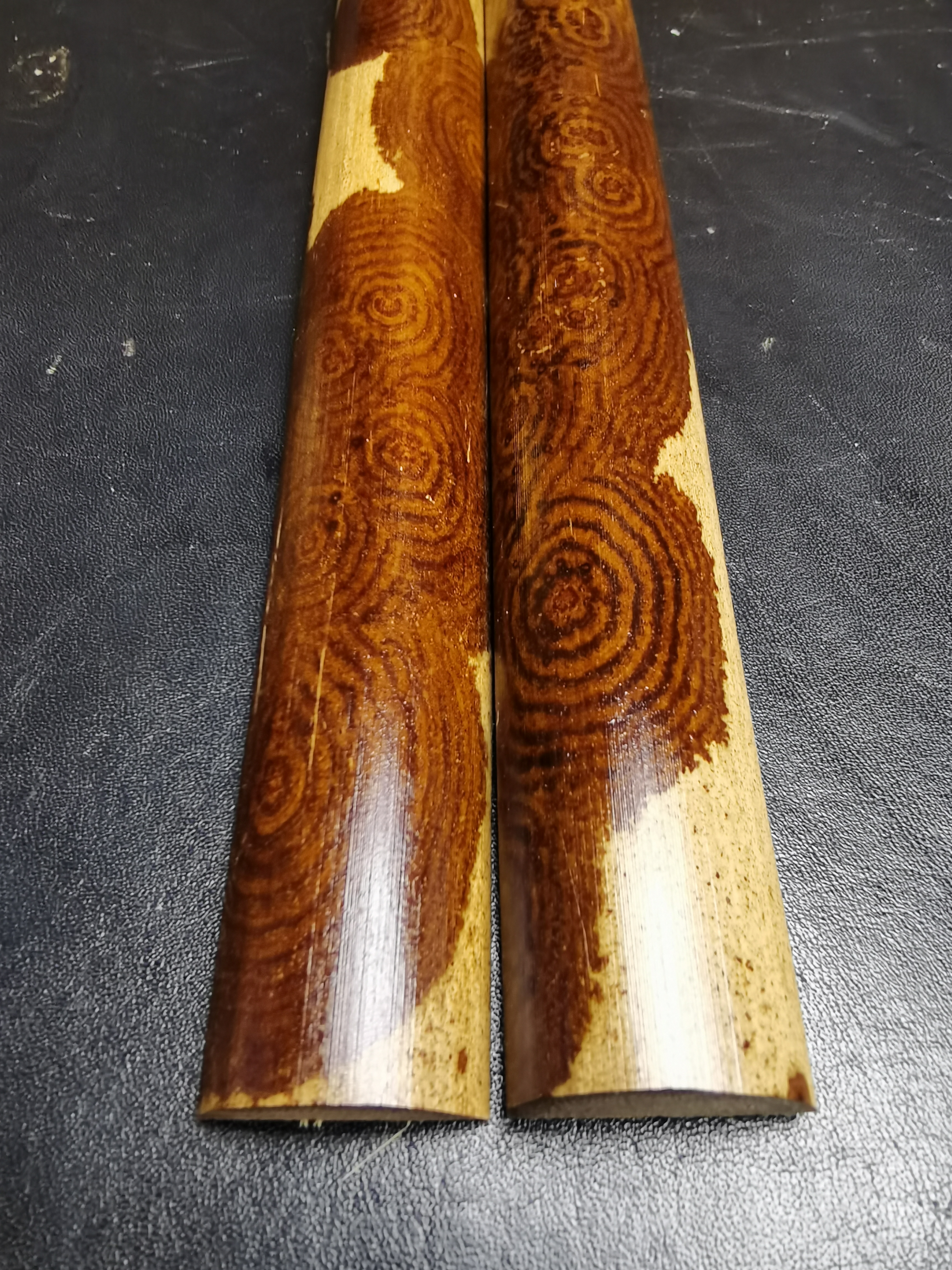 大螺纹紫花桂妃扇料