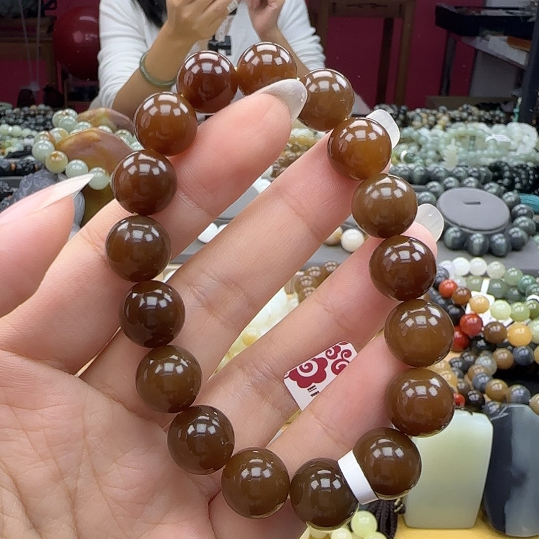 和田玉手链未镶嵌