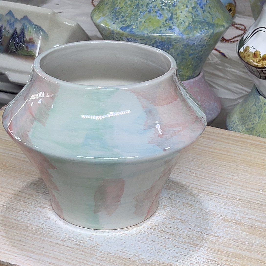 陶瓷绿植多肉微瑕花盆外口径：11*14