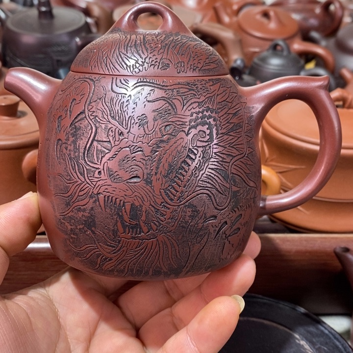 紫砂茶壶精工制作