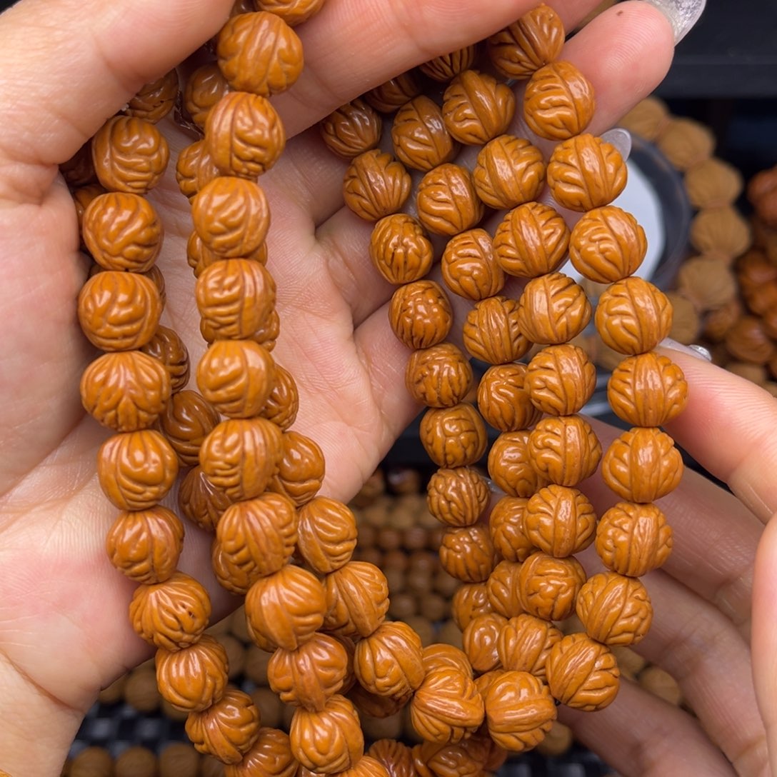 文玩核桃吊坠小金豆脖挂