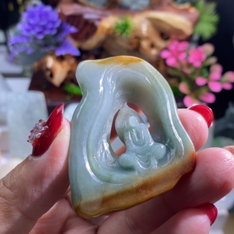 【闪购商品】颈饰未镶嵌翡翠悟道