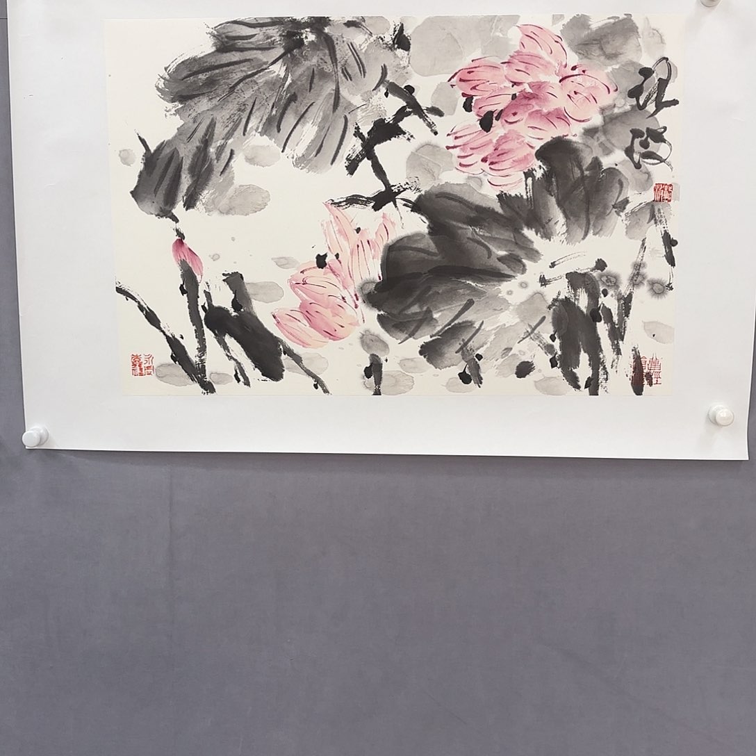 国画艺术家亲笔手绘原创