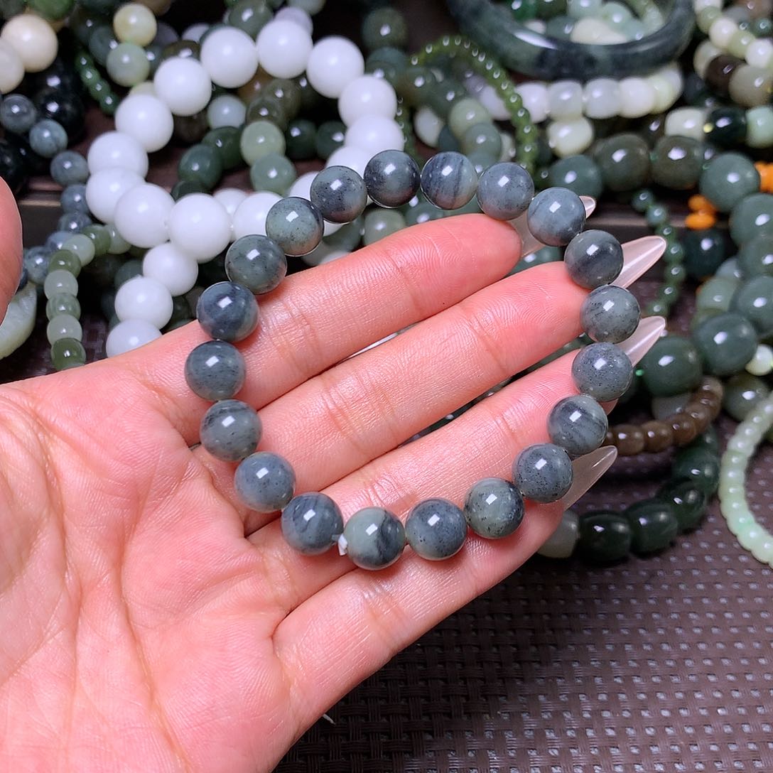 【闪购商品】手串未镶嵌和田玉卡10