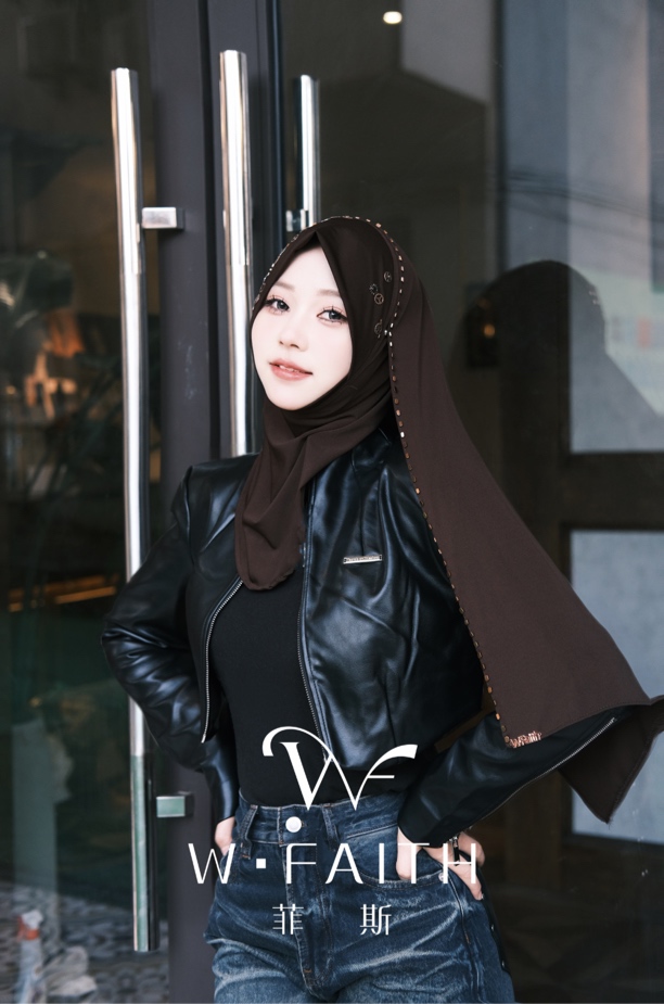 WFaith/菲斯新款“芭蒽”方便绕巾透气款方便头巾（不退换）女士气质
