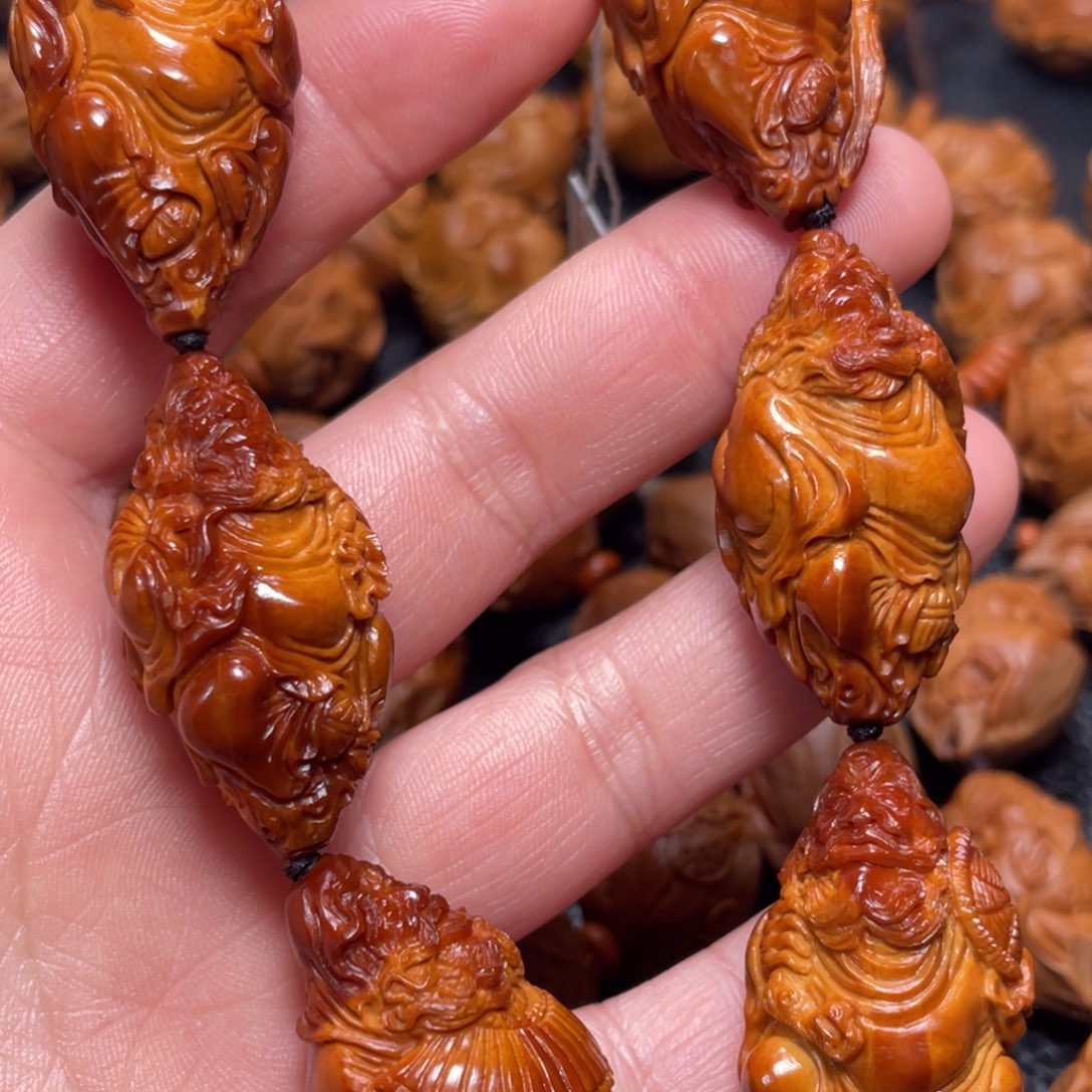 橄榄核手串/手链磐石达摩六组