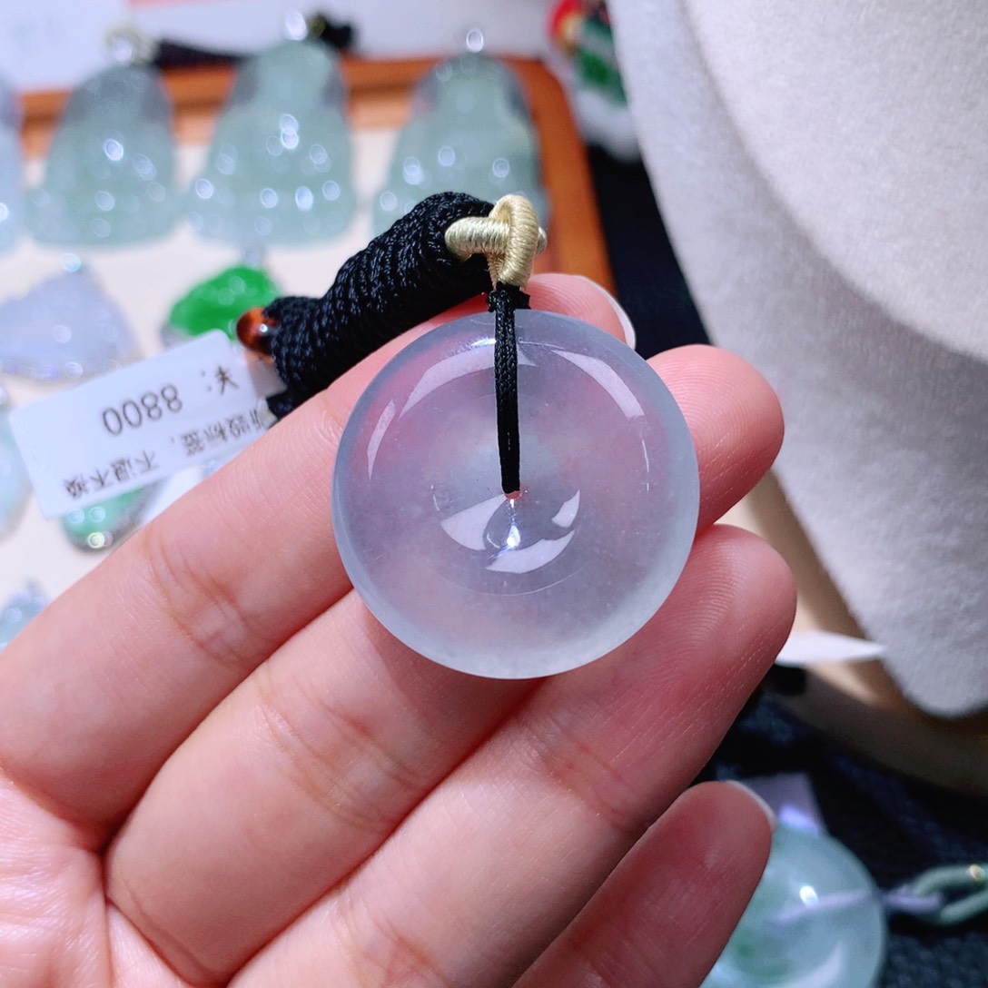 颈饰未镶嵌翡翠扣子28.8*6.2