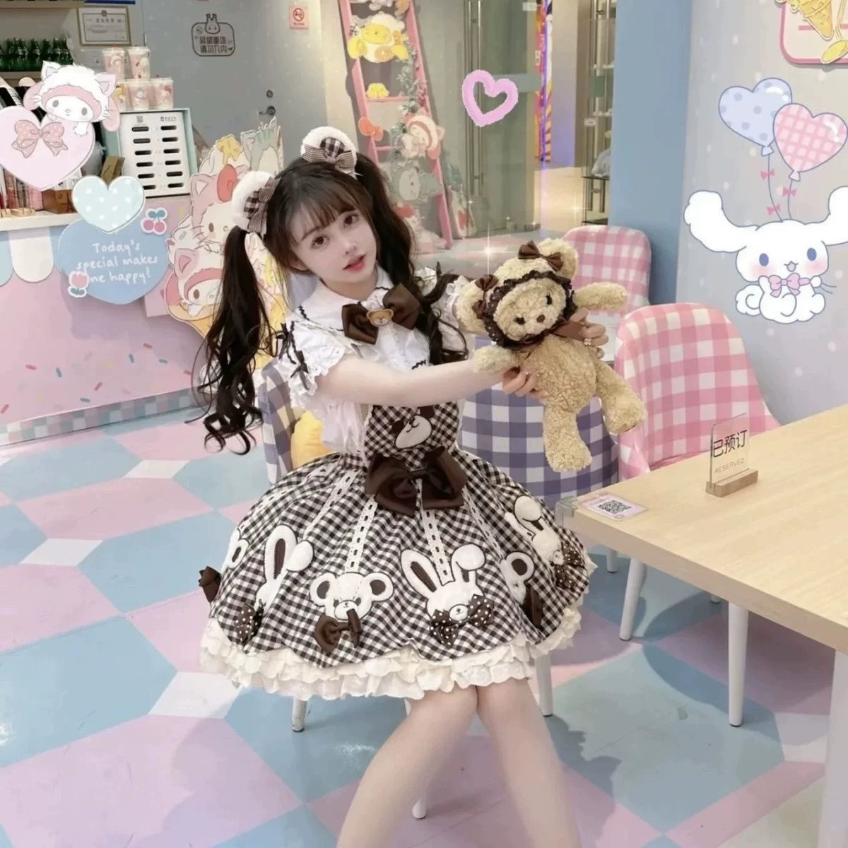 实体店现货熊古力lolita 