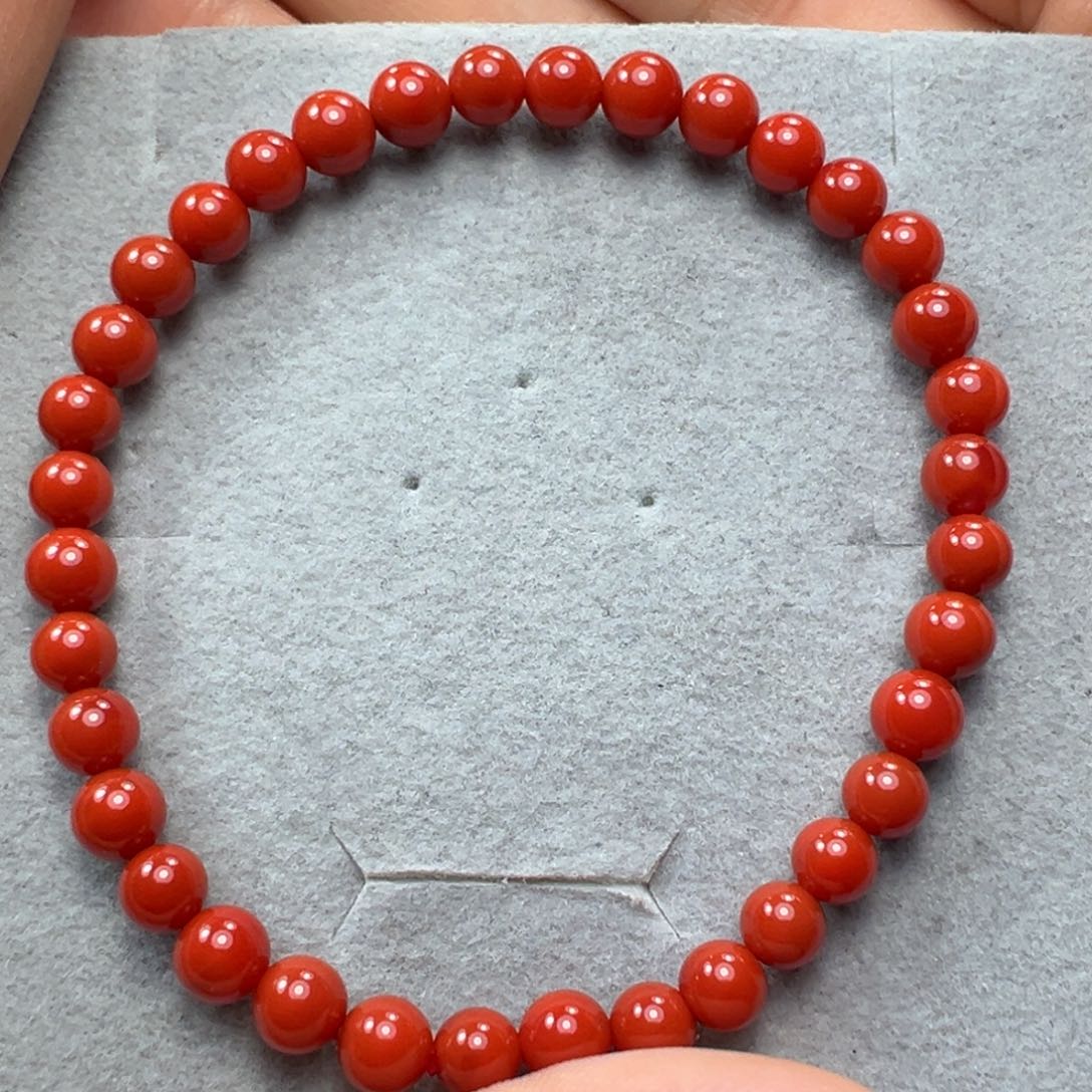 南红玛瑙手串未镶嵌