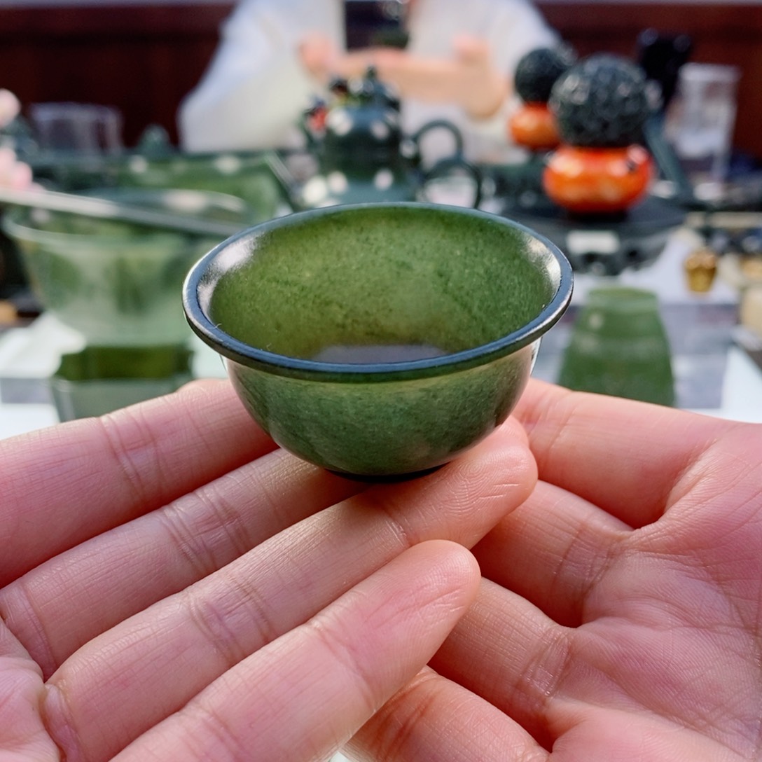 和田玉（青玉）摆件未镶嵌