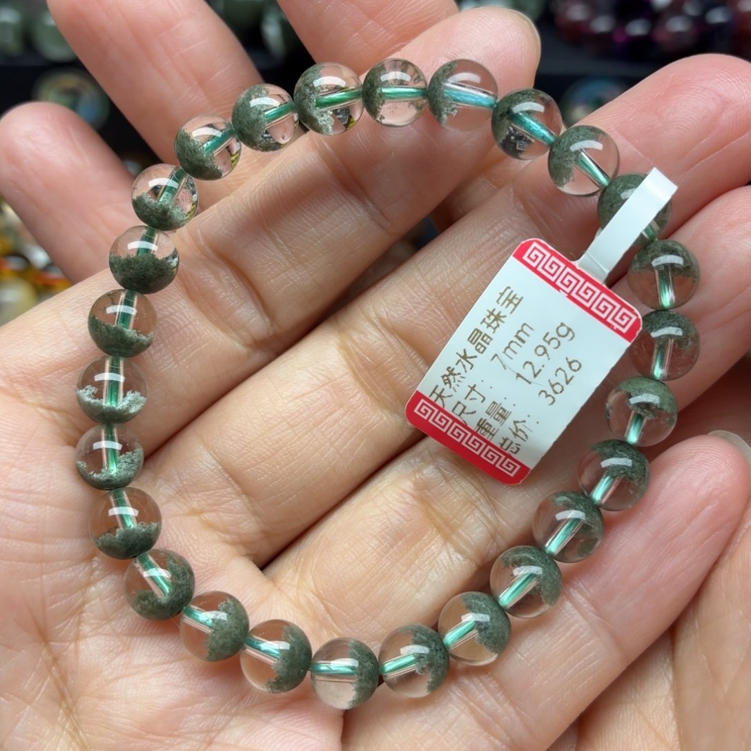 水晶未镶嵌手链天然水晶