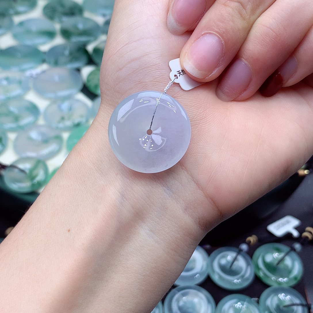 颈饰未镶嵌翡翠编号17尺寸23.2/5.4