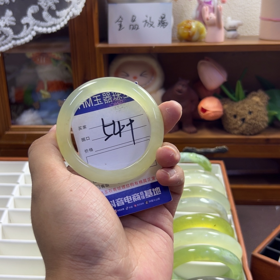 未镶嵌蛇纹石玉手镯162