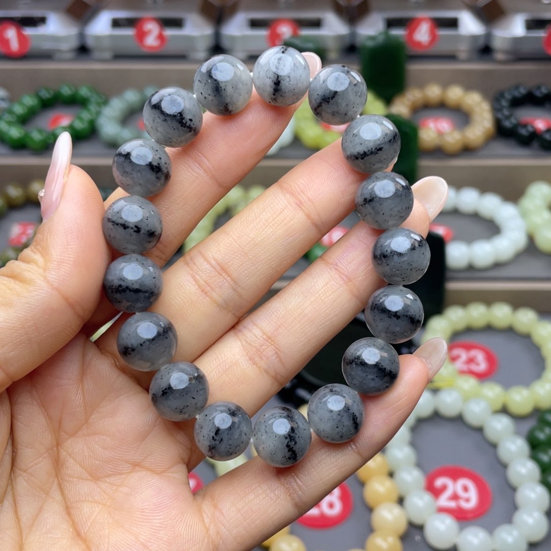 未镶嵌手串和田玉