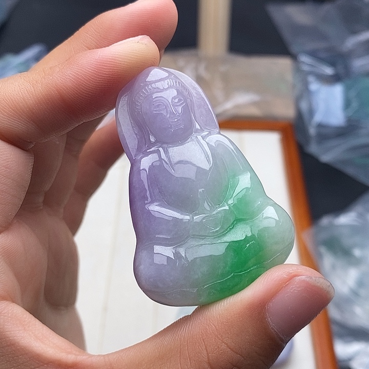 翡翠未镶嵌颈饰154手串