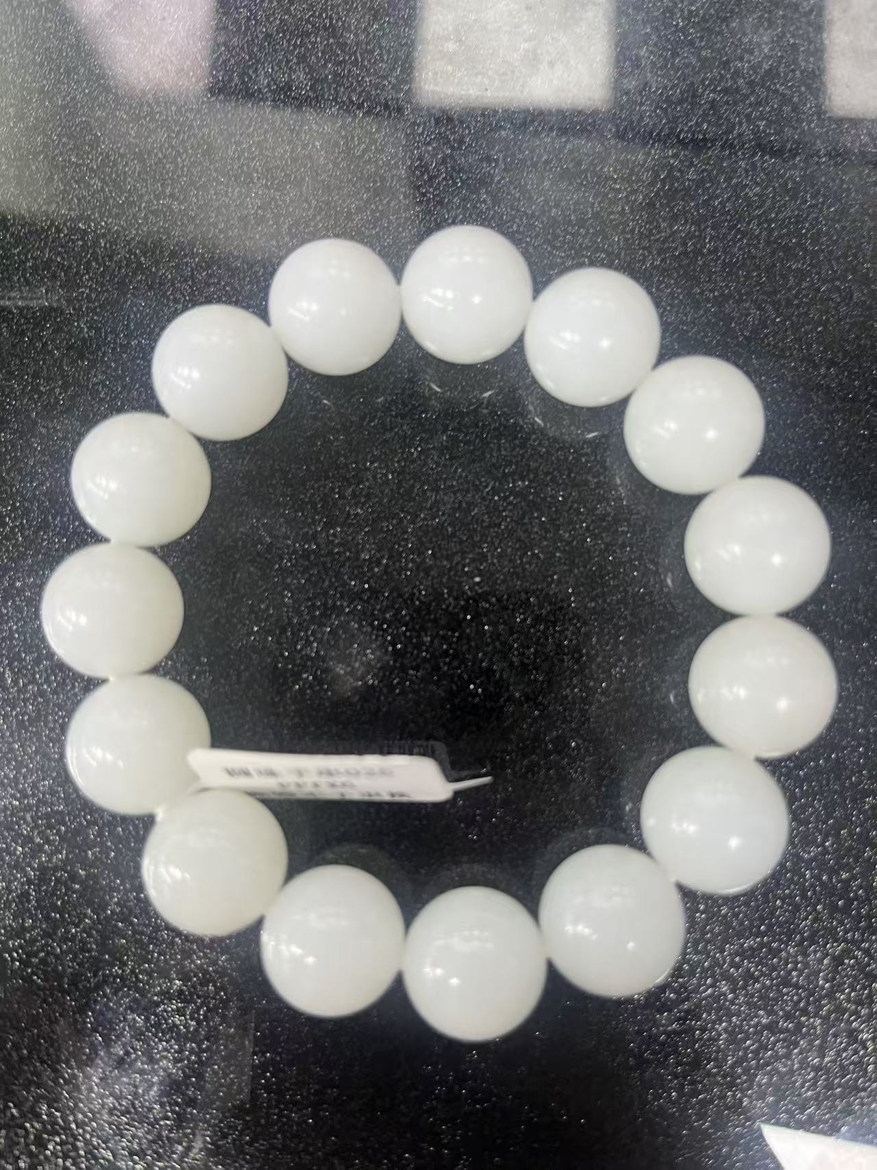 和田玉圆珠卡15男女款