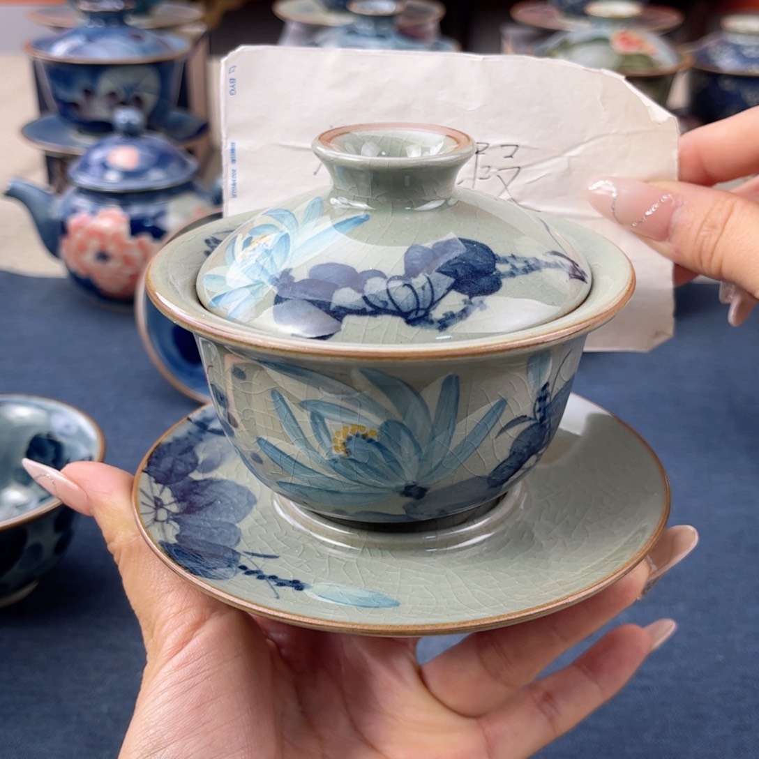 杯景德镇手绘手工茶具