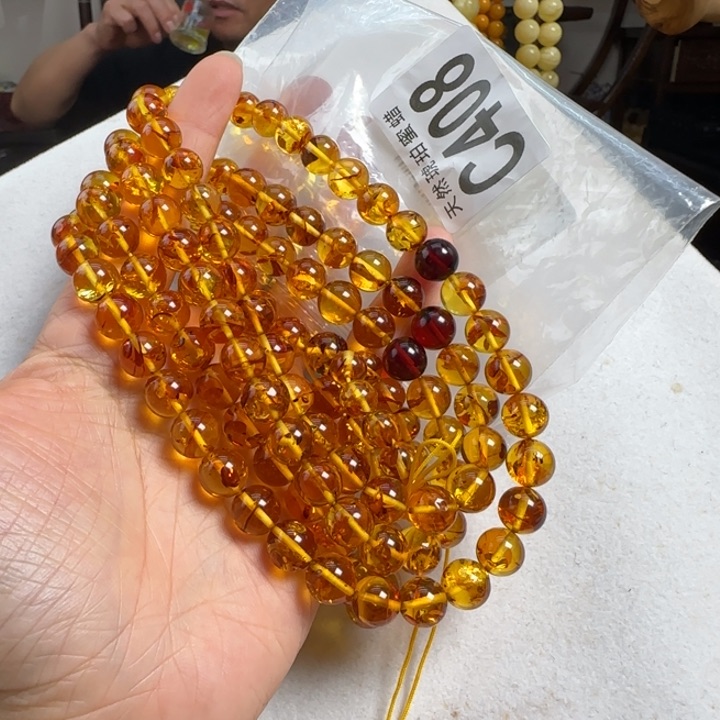 琥珀（花珀）珠宝奇石未镶嵌
