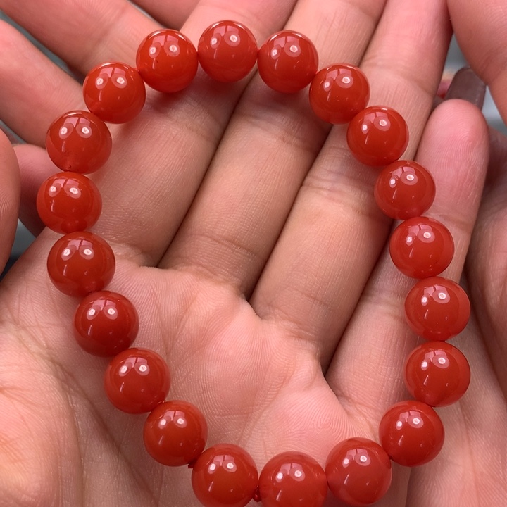 未镶嵌手串南红玛瑙