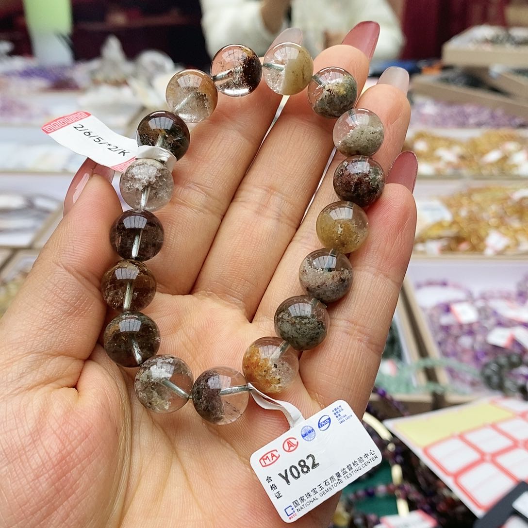 水晶手链未镶嵌Y082四季幽灵