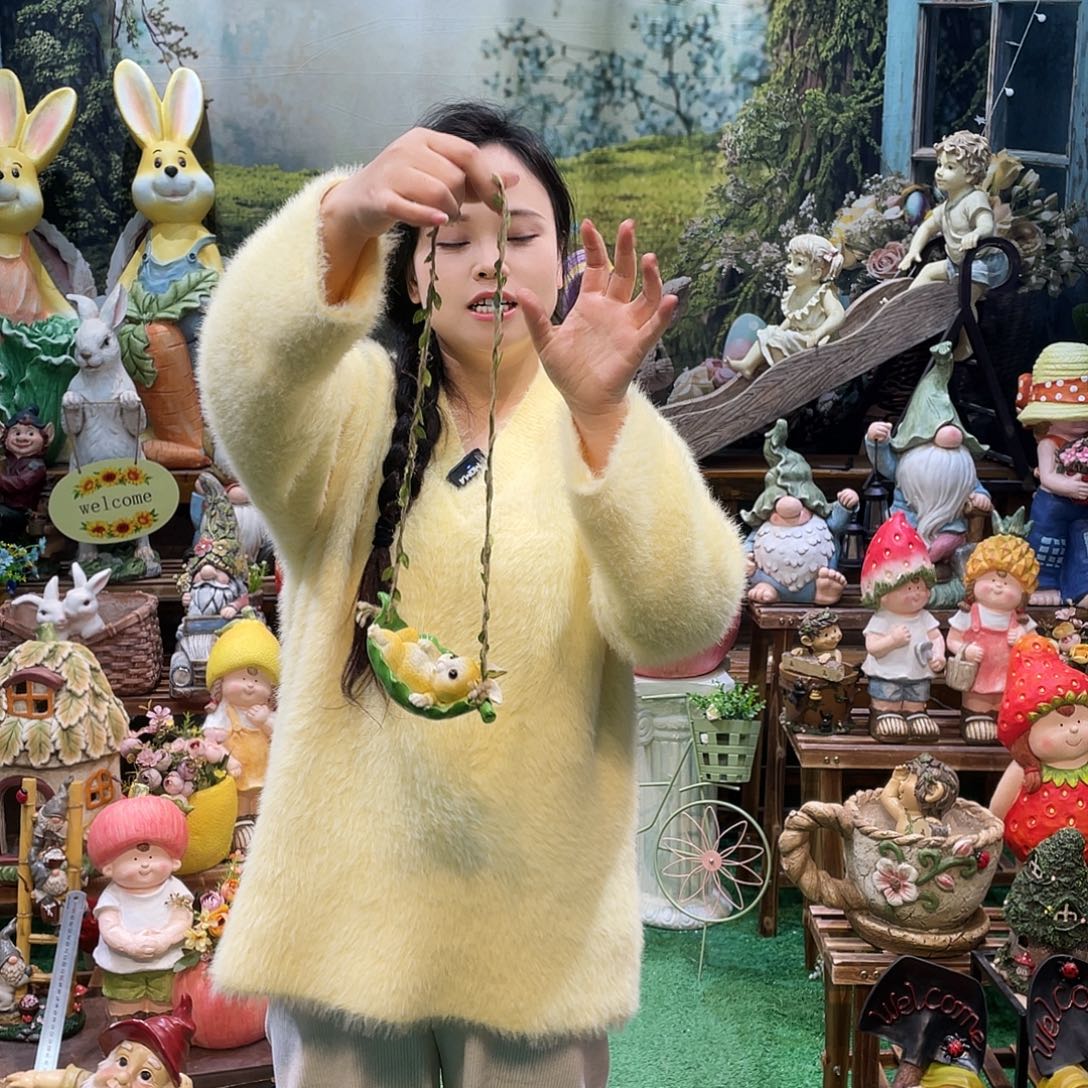 摆件花园摆件红红火火