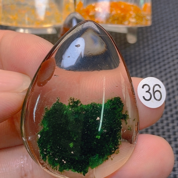 青***争珠宝半成品水晶未镶嵌