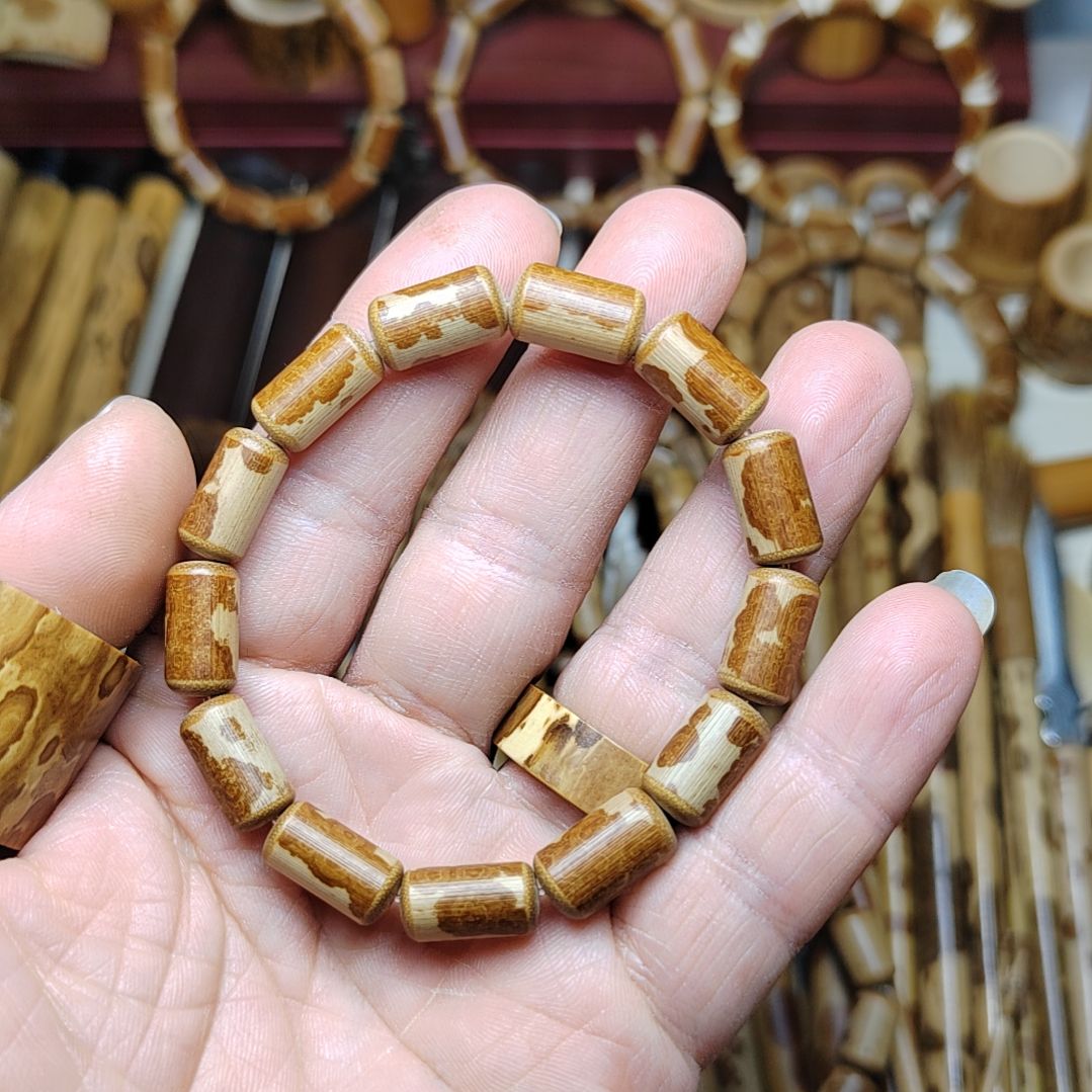 竹福建湘妃竹手串