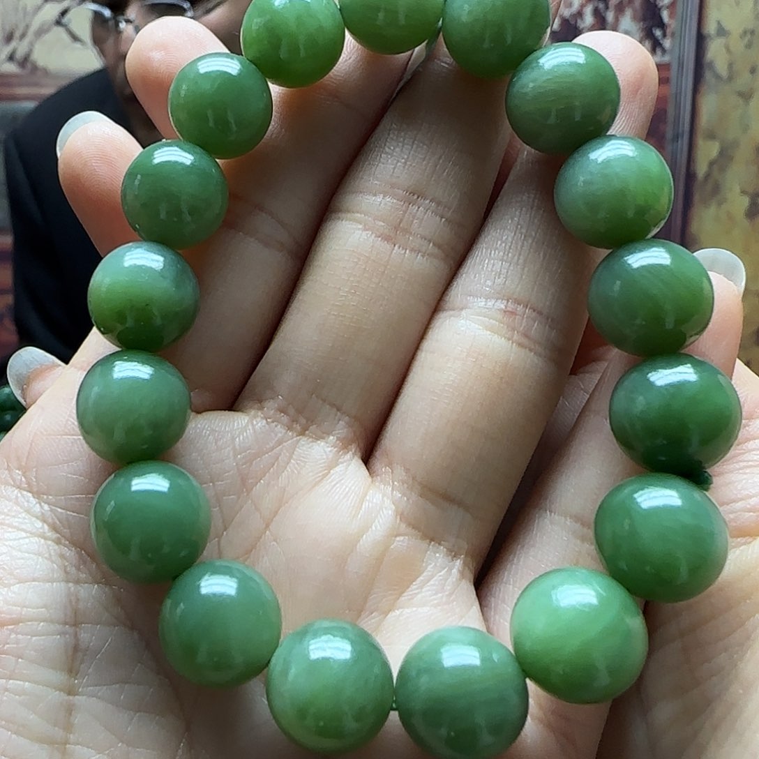 和田玉手串未镶嵌