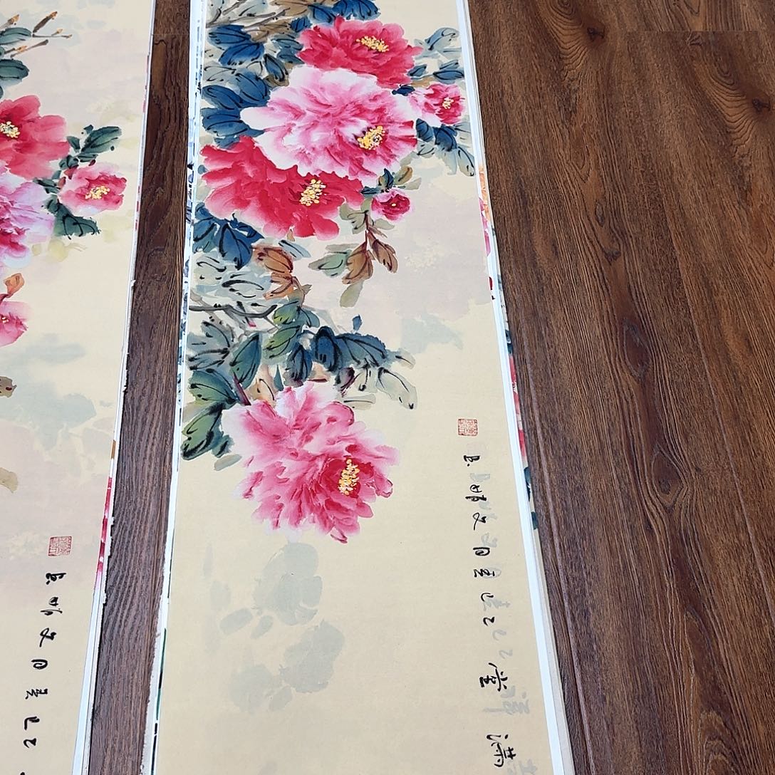 国画国画作品集一个由