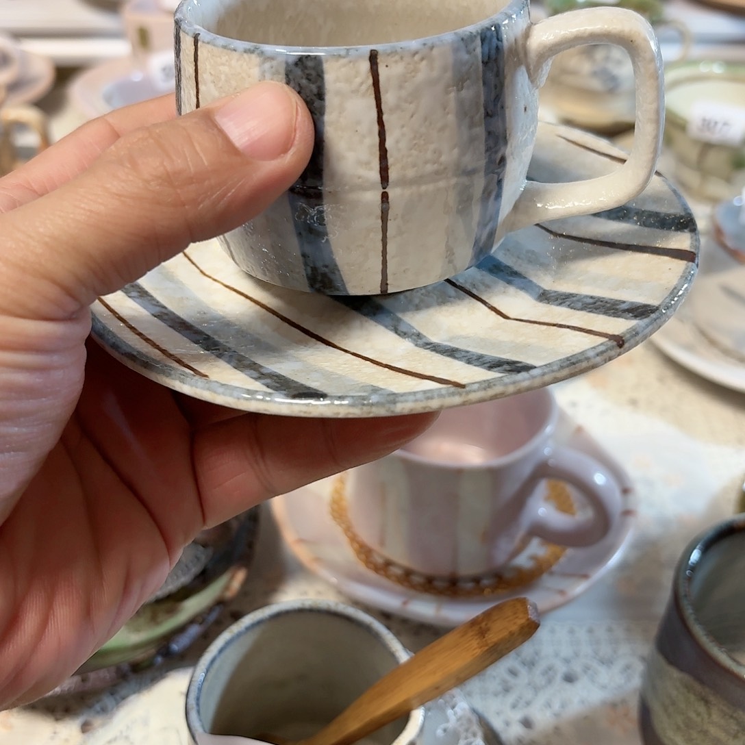 瓷片日本进口咖啡杯